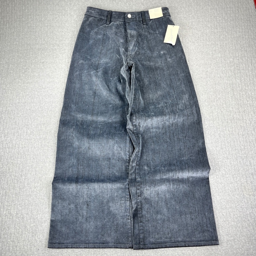 New Universal Thread Sailor Baggy Wide Leg Pants Women 10 Blue High Rise Y2K 90s